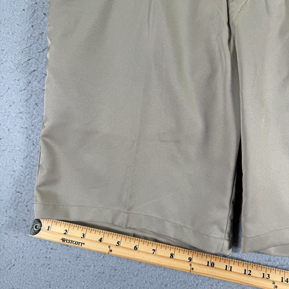 Adidas Climalite Chino Shorts Mens 32 Khaki Golf Active Lightweight Sportswear - Picture 11 of 14